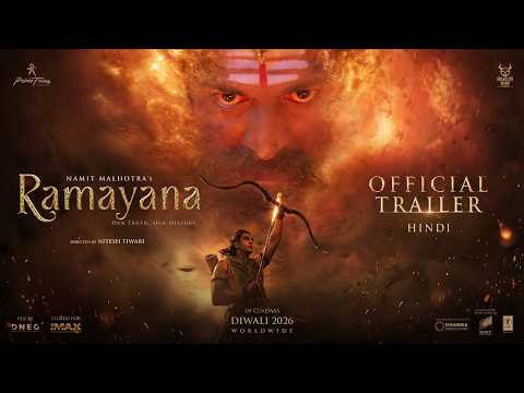Thumbnail of the official Ramayana trailer on Sony Pictures' YouTube channel