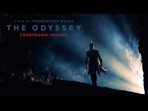 Thumbnail of The Odyssey official countdown trailer on Universal Pictures' YouTube channel