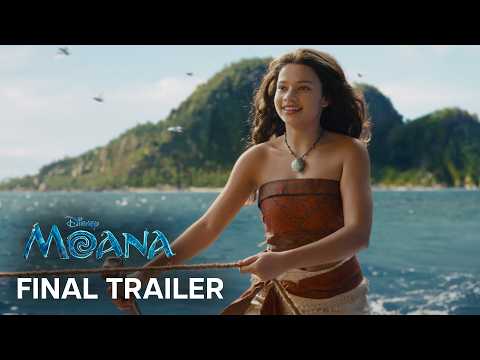 Thumbnail of the Moana (2026) final trailer on Disney's YouTube channel