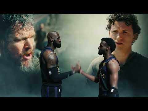Thumbnail of The Odyssey spot with LeBron and Bronny James on Universal Pictures' YouTube channel