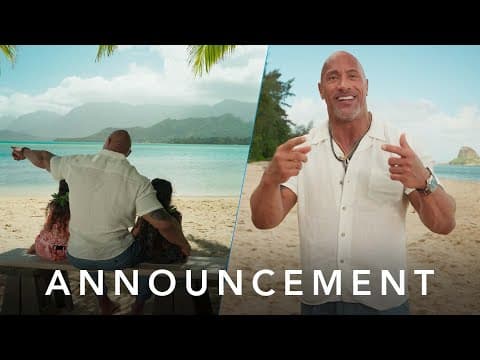 Thumbnail of Disney's official live-action Moana announcement video