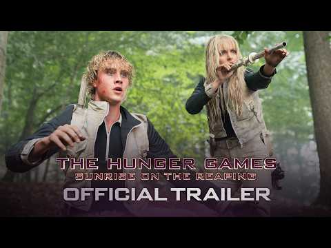 Thumbnail of the first official trailer for The Hunger Games: Sunrise on the Reaping