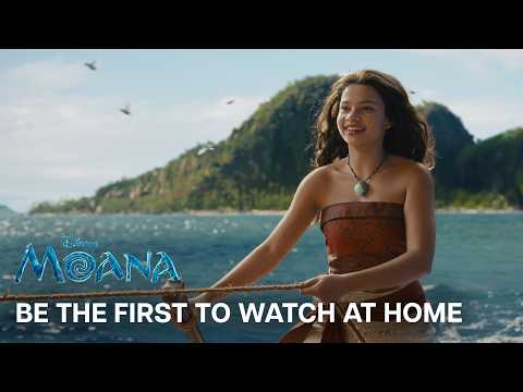 Thumbnail of Disney's Moana Be The First To Watch At Home spot