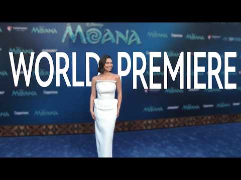 Thumbnail of Disney's official video from the Moana world premiere