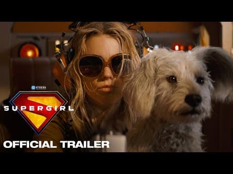 Thumbnail of the official Supergirl trailer on DC's YouTube channel
