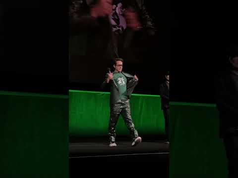 Thumbnail of Marvel's official video of Robert Downey Jr. at CinemaCon
