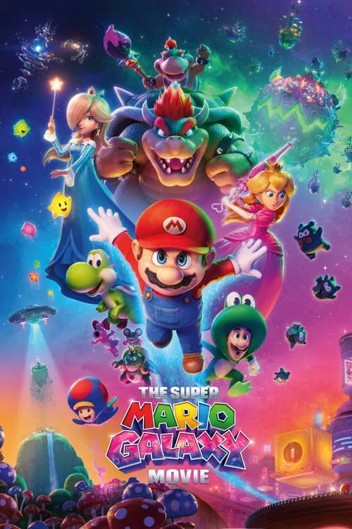 The Super Mario Galaxy Movie official poster